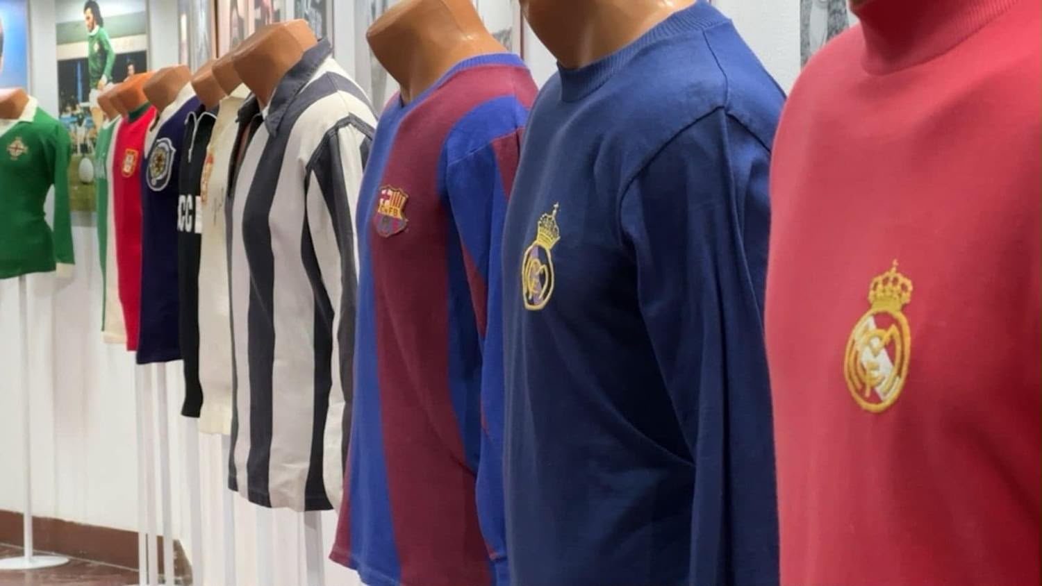 Maglie storiche in esposizione